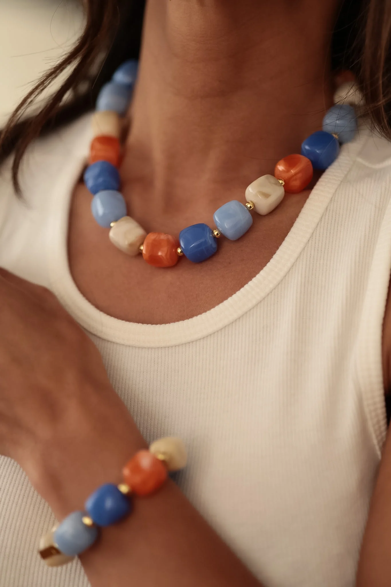 Bijoux bleus